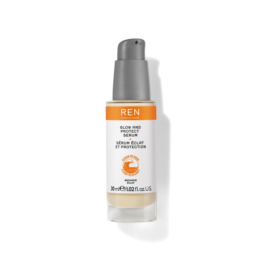 NWT REN Radiance Glow And Protect Vitamin‎ C Serum 1.02fl Oz